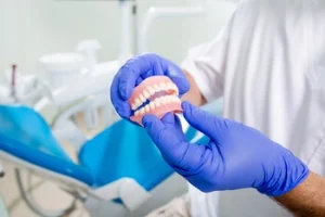 expectation using dentures