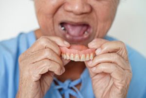 Getting Dentures For The First Time wear