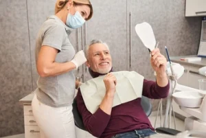 denture stomatitis treatment results